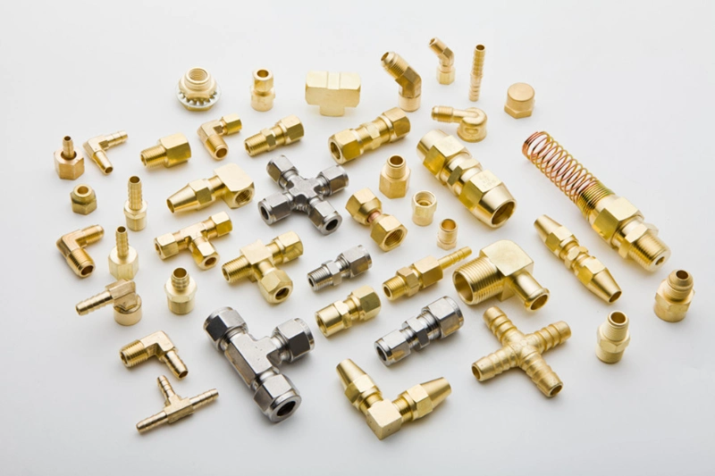 China Customized OEM Brass Casting Parts Pipe Fitting with CNC Machining